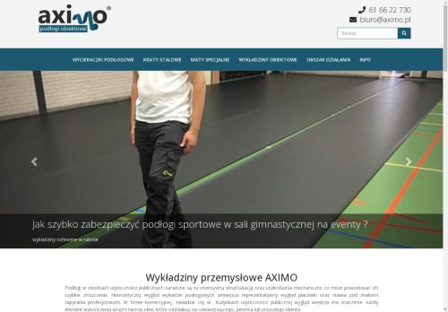 AXIMO PODŁOGI OBIEKTOWE