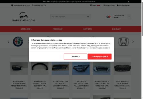 PARTS18EU SPÓŁKA Z OGRANICZONĄ ODPOWIEDZIALNOŚCIĄ